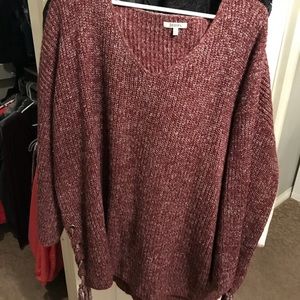 Oversized chunky sweater